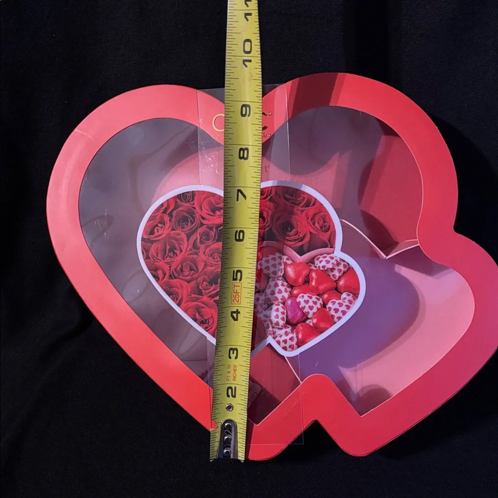 Gift Box with Clear Top View